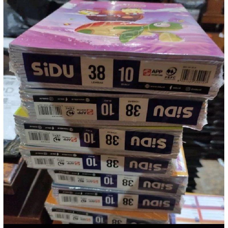 

GALERYSATRIA-BUKU TULIS SINAR DUNIA 38 LEMBAR 1PAK/BUKU TULIS SIDU 38 LEMBAR