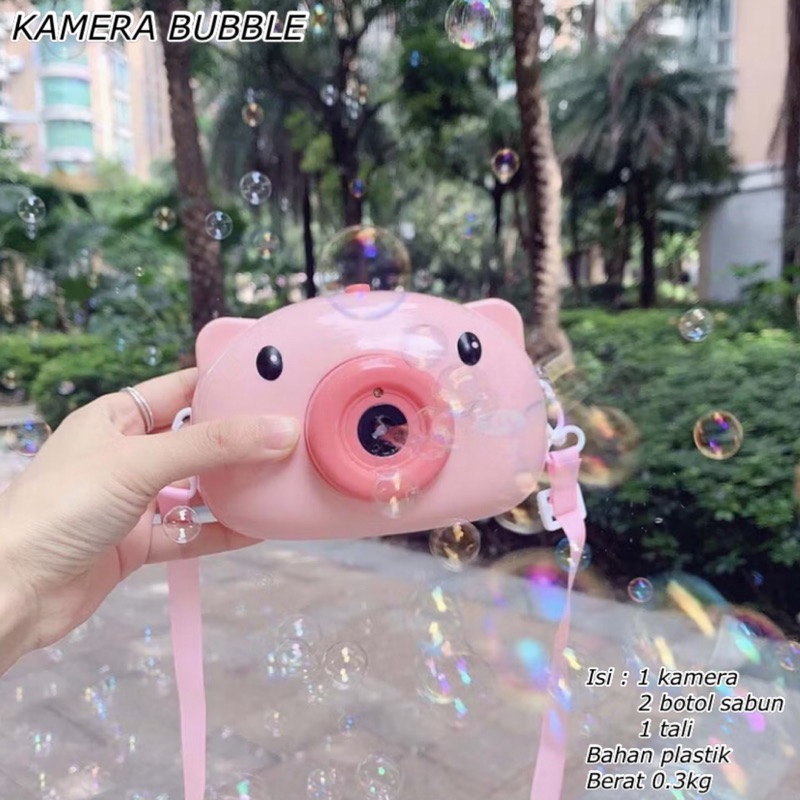 KAMERA BUBBLE || GELEMBUNG BUBBLE KAMERA || MAINAN GELEMBUNG SABUN KAMERA