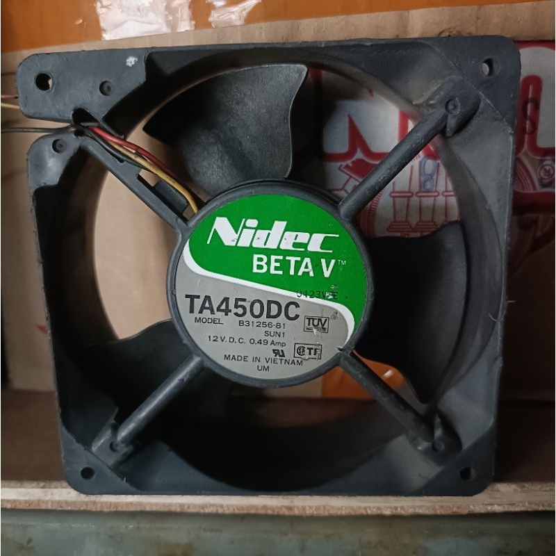 KIPAS HIGH SPEED 12X12 12V 0.49 Amper