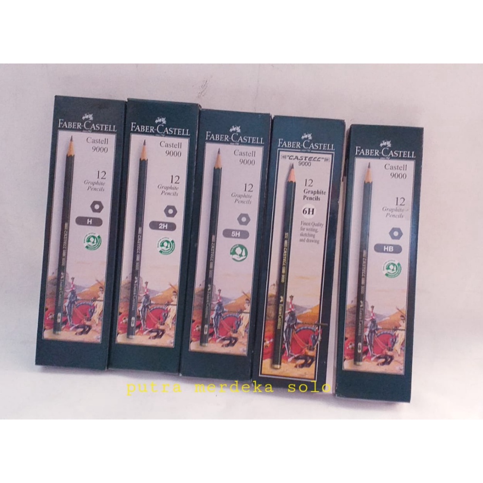 

Pensil Faber Castell 9 B 2B 3B 4B 5B 6B 7B 8B HB H 2H 3H 4H 5H 6H KODE B3L4