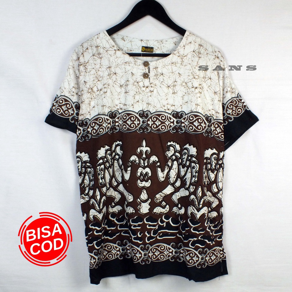 KODE Y44O Baju Dashiki Motif Suku Dayak Kalimantan Tengah