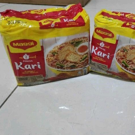 

Maggi Mie instant kari / cili ala kampung / cheezy berapi (eceran)