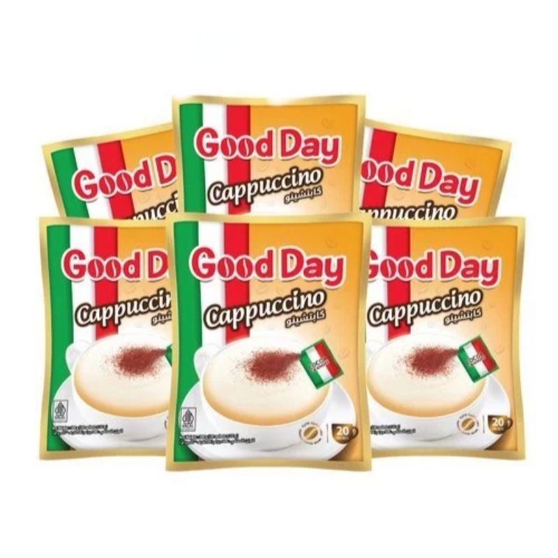 

GOOD DAY CAPPUCCINO | GOOD DAY CAPPUCCINO RENTENG ISI 10