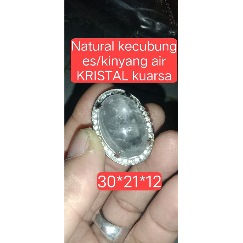 natural kecubung es kinyang air