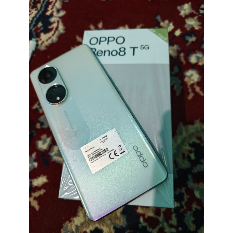 oppo reno 8T 5G 8/256gb fullset
