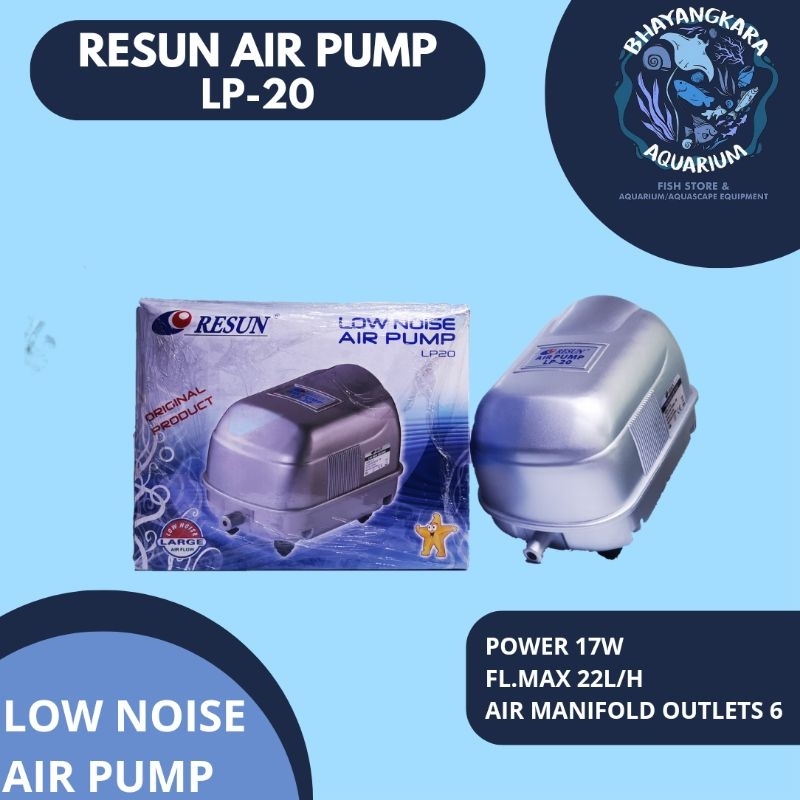 AIR PUMP LOW NOISE RESUN AIR PUMP LP-20/LP-40/LP-60/LP-100