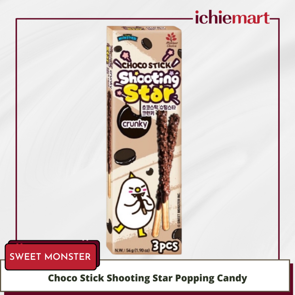 

Sweet Monster Choco Stick Shooting Start Crunky 54 GR