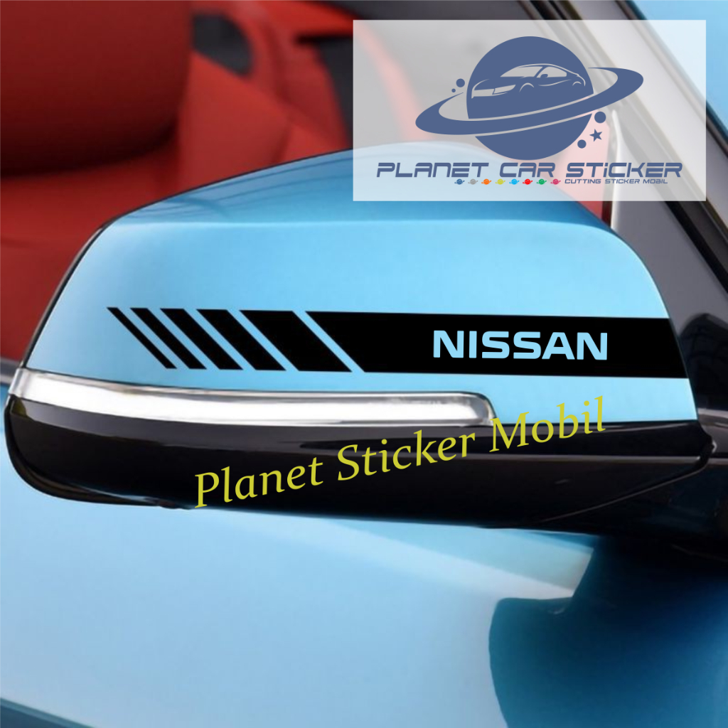 sticker nissan stiker spion mobil nissan livina march xtrail serena livina xgear sticker spion mobil