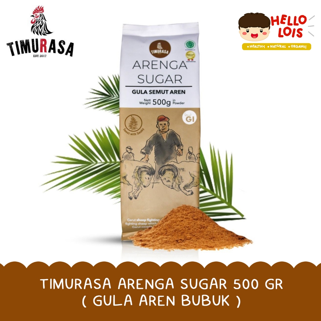 

TIMURASA ARENGA CRYSTAL SUGAR (GULA AREN BUBUK)