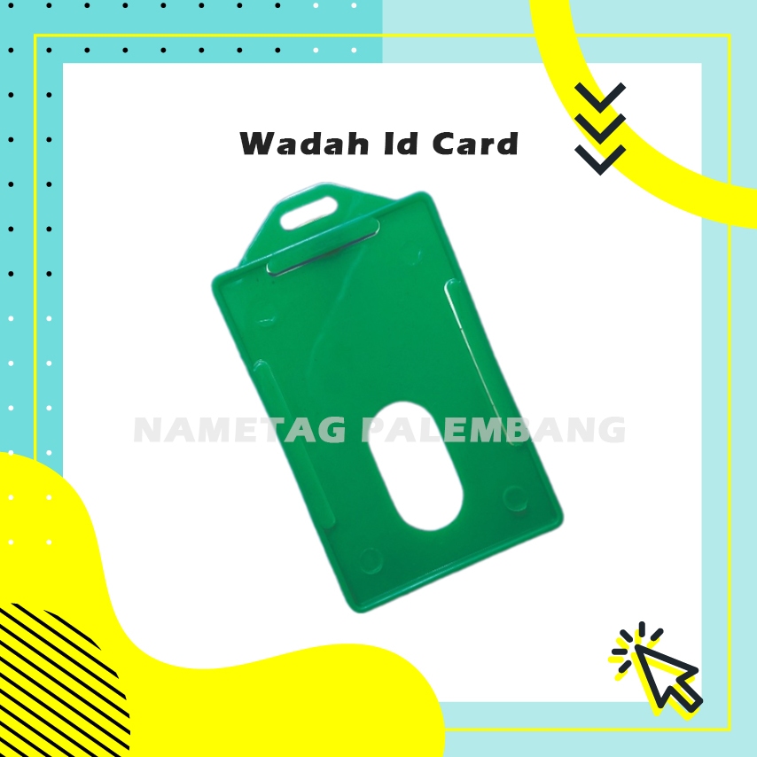 

Wadah Id Card Warna Hijau Satuan