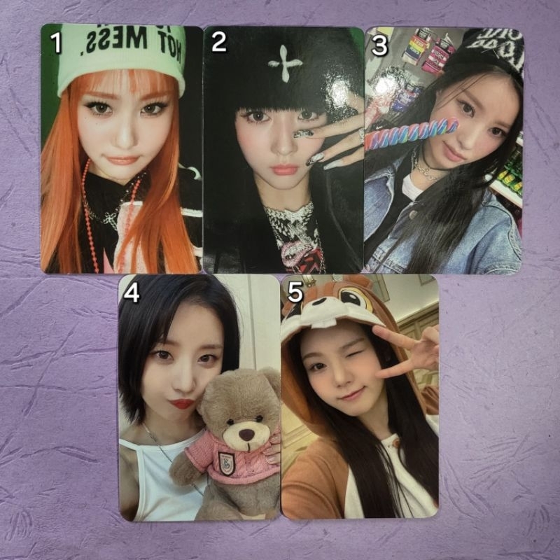 young posse jieun yeonjung xxl candy shop soram boni dreamnote adya yeonsu ktown pc photocard