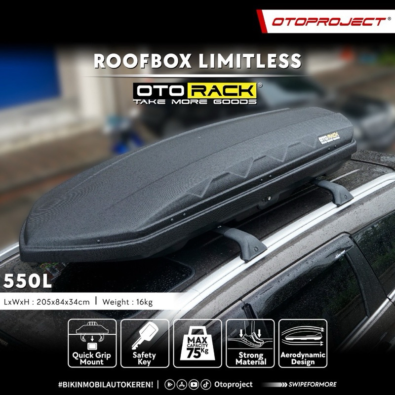 OTORACK ROOF BOX LIMITLESS