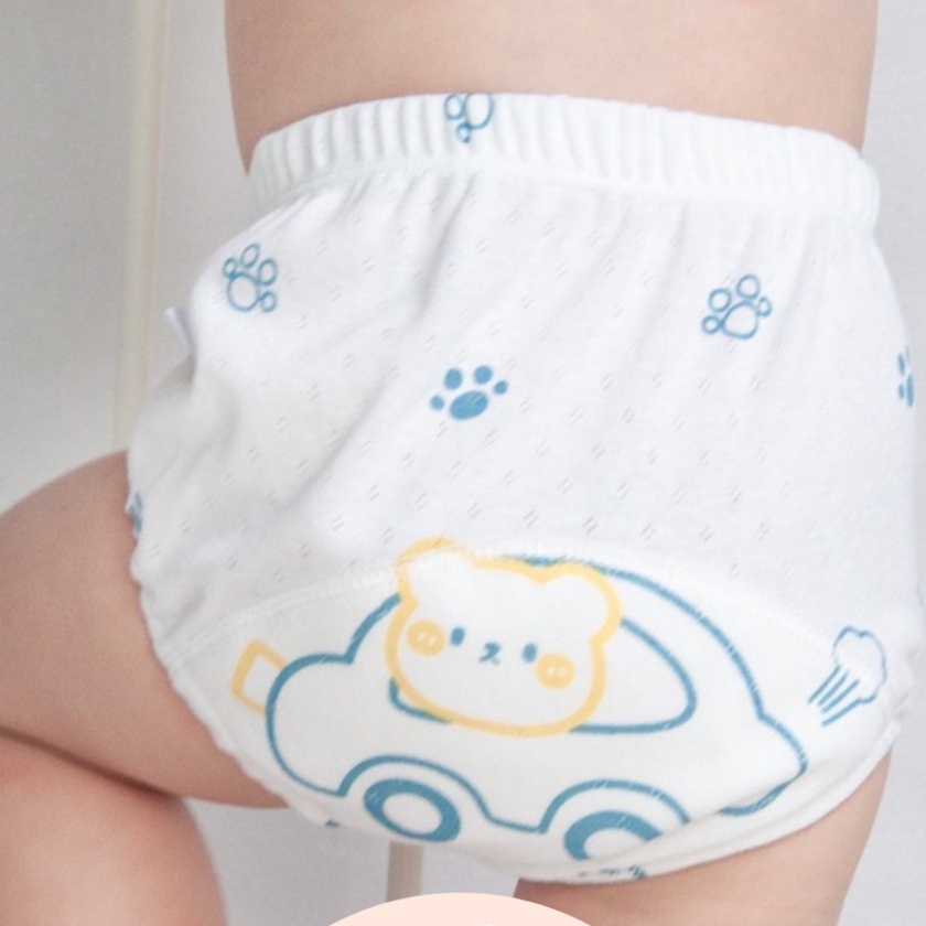 KF7 Pampers Kain Popok Celana Bisa di Cuci Bayi Baby Cloth Diaper Reusable
