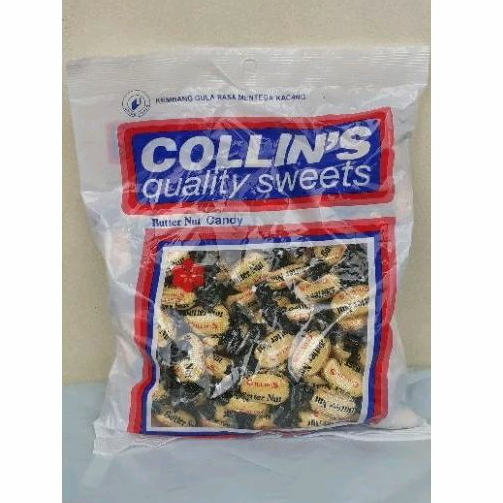 

PERMEN KACANG COLLINS BUTTER NUTS PERMEN JADUL ISI 144PCS