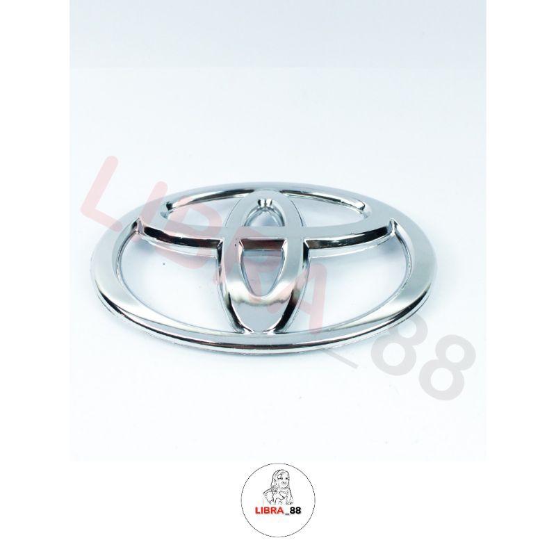 EMBLEM LOGO GRILL DEPAN KIJANG KAPSUL LGX 2003 ORIGINAL CHROME