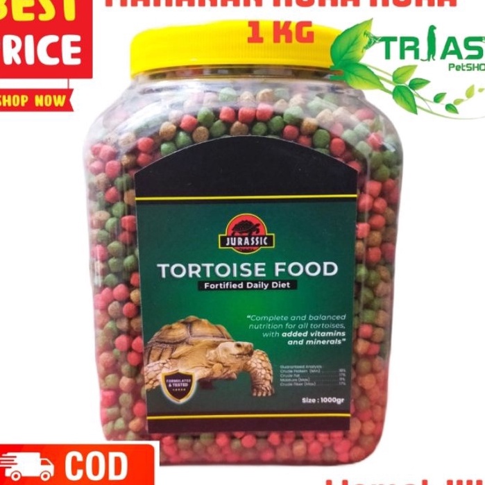 FG2 MAKANAN KURA KURA DARAT Sulcata pardalis aldabra dllMAKANAN KURA KURA JURRASICPellet kura kuraTo