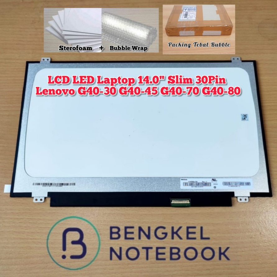 LCD Laptop 14 WXGA LED Dell 143 Lenovo G43 G445 G47 G48 V5471P X455L Slim 3pin m L6B2