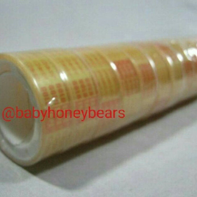 

BURUAN SERBU Isolasi seal tape solasi Gold tape Harga Per Rol isi 12 Pcs