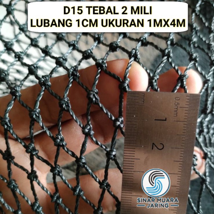 Super Istimewa  Jaring PE Tebal lubang 1cm 1mx4mJaring Ayam TebalJaring Pagar Ayam TebalJaring tutup