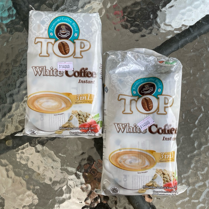 

Top White Coffe Pack Kemasan 210 gram Murah & Hemat