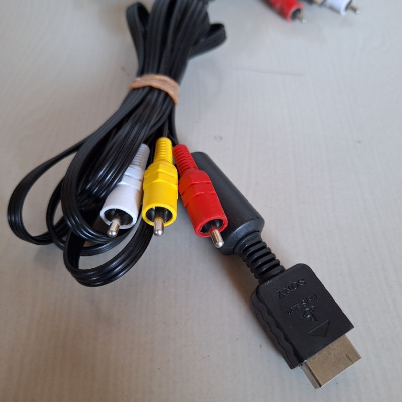 Kabel RCA AV PS2 Original