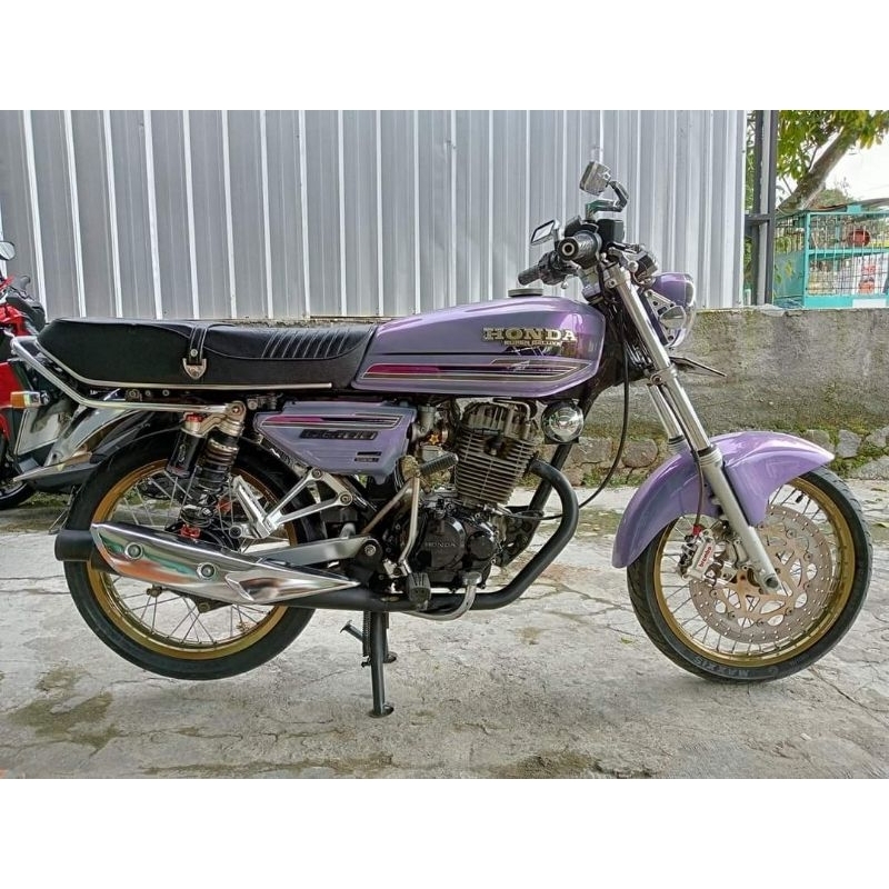 Knalpot cts freeflow original cb glpro gl 100 ready