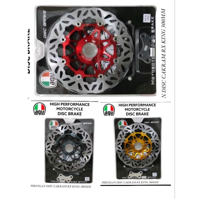 Piringan cakram Rx king New Rx king Lama size 300mm merk AGV foating