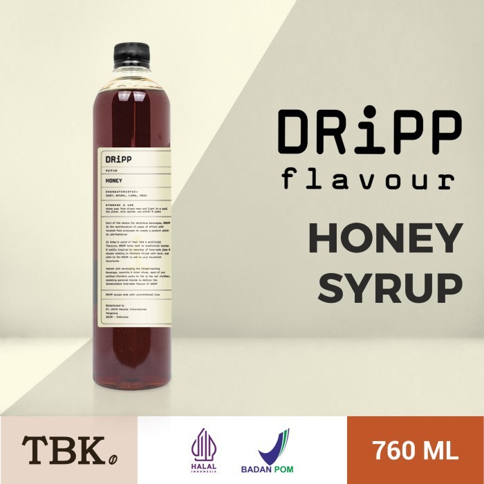 

DRIPP Syrup Honey - Sirup Rasa Madu 760 ml