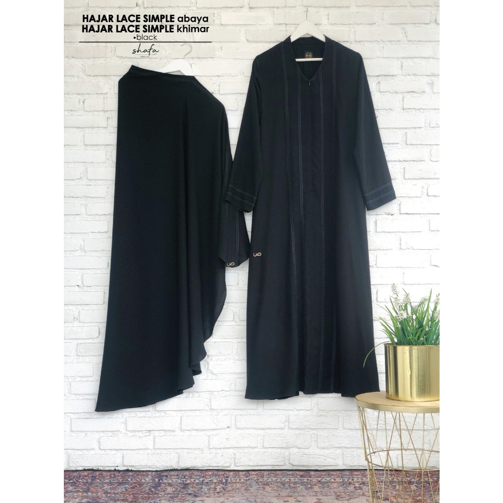 GAMIS HAJAR LACE BY SHAFA HIJAB