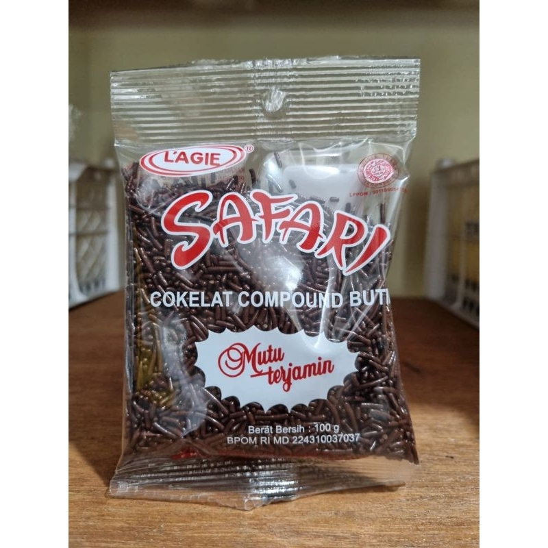 

MESES COKLAT BUTIR SAFARI 100GR