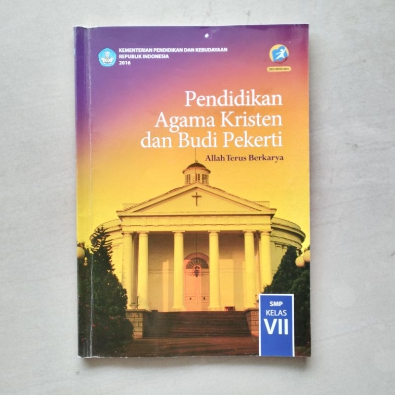 

Buku PAK & Budi Pekerti Allah Terus Berkarya Kelas VII SMP Kurikulum 2013 (Edisi Revisi 2016) Kemendikbud oleh Pdt.Janse Belandina Non-Serrano