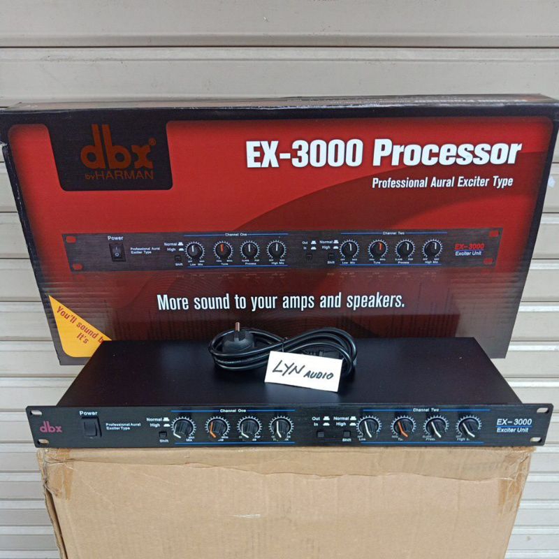 Audio Processor DBX EX3000 EX-3000 Exciter Uniter Stereo Pengatur Nada