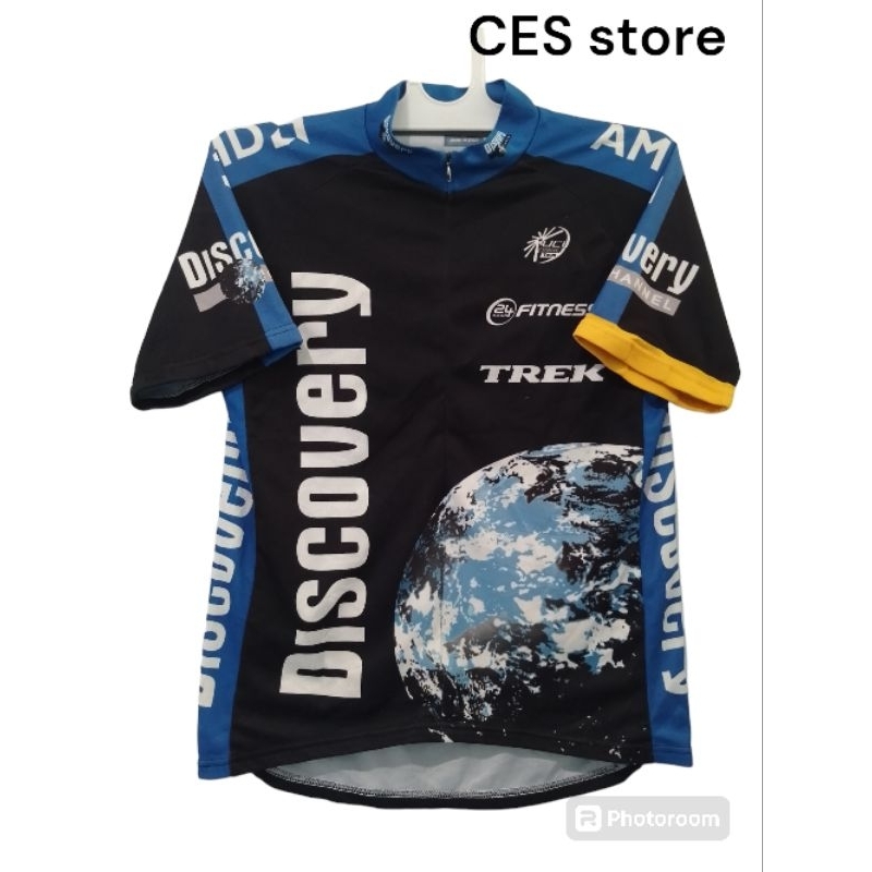 jersey baju olahraga sepeda trek discovery