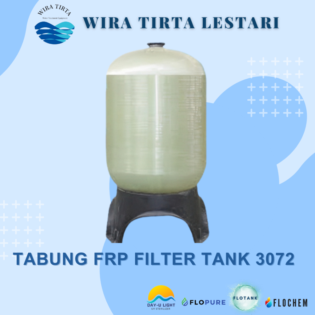 Tabung FRP Filter Tank 3072