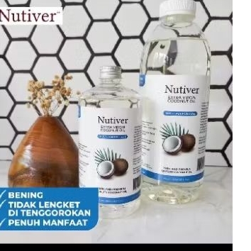 

minyak kelapa asli NUTIVER 500ml