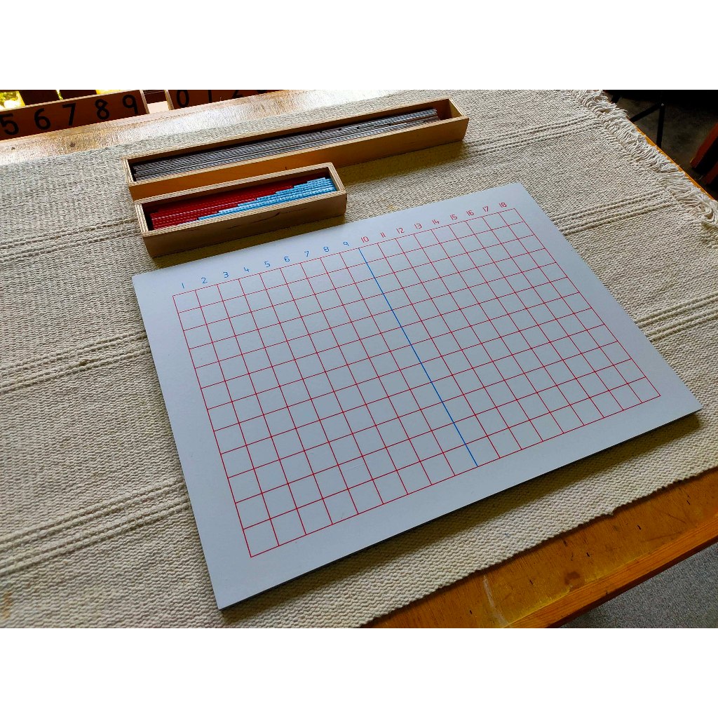 Subtraction Strip Board  Montessori Material