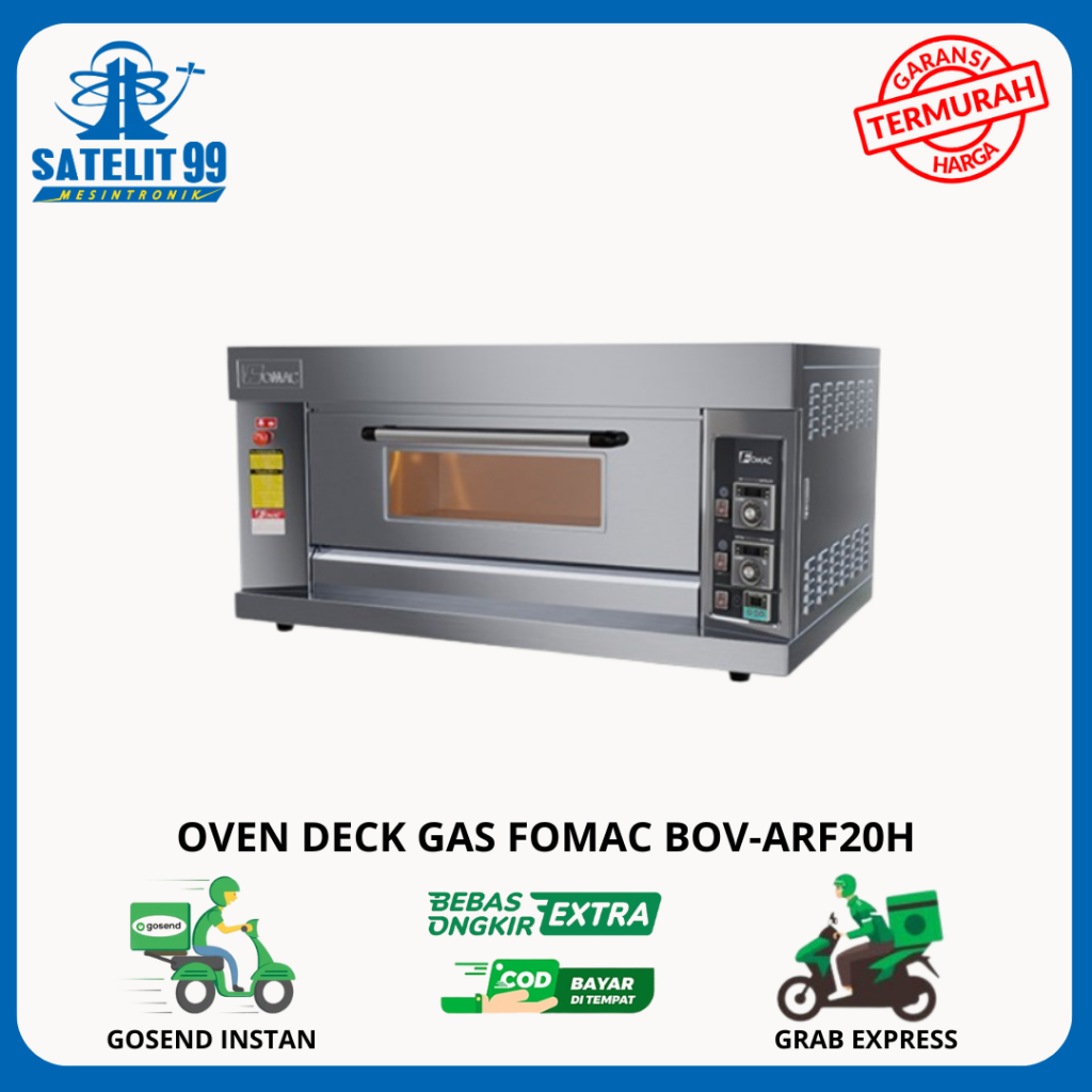 OVEN GAS FOMAC BOVARF-20-H