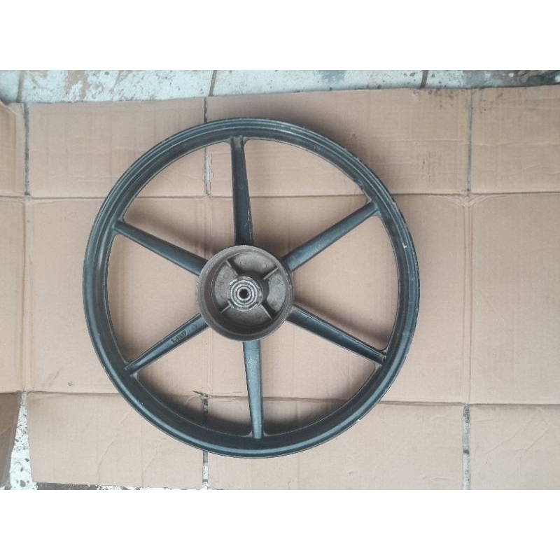 velg depan supra pnp honda grend palang 6