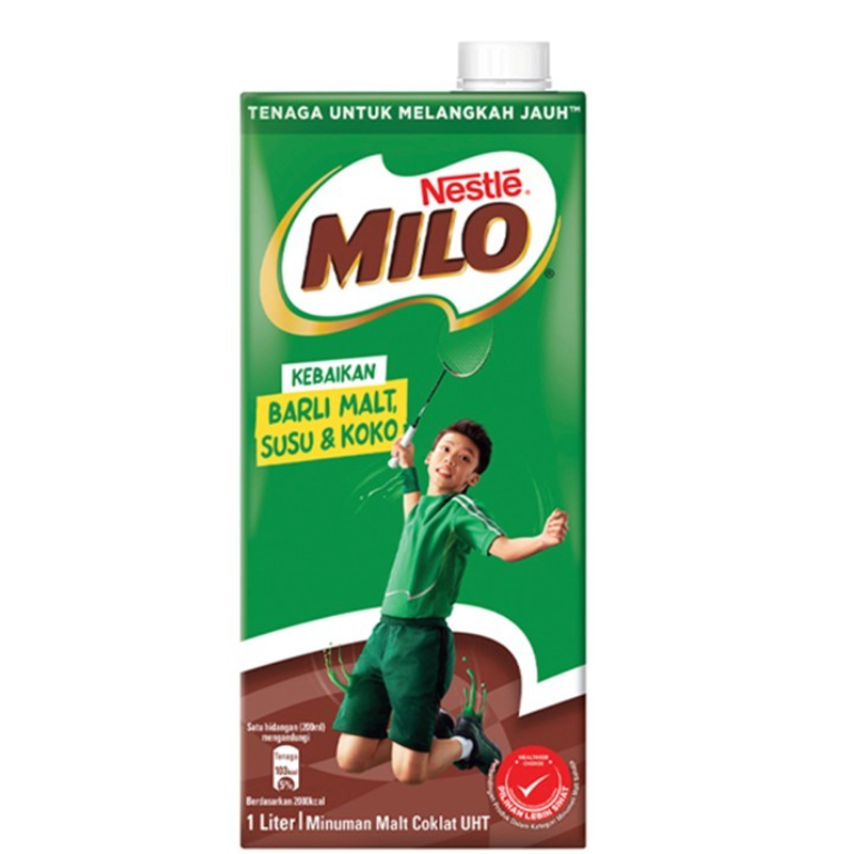 

Milo Chocolate Malt UHT Packet Drink 1L