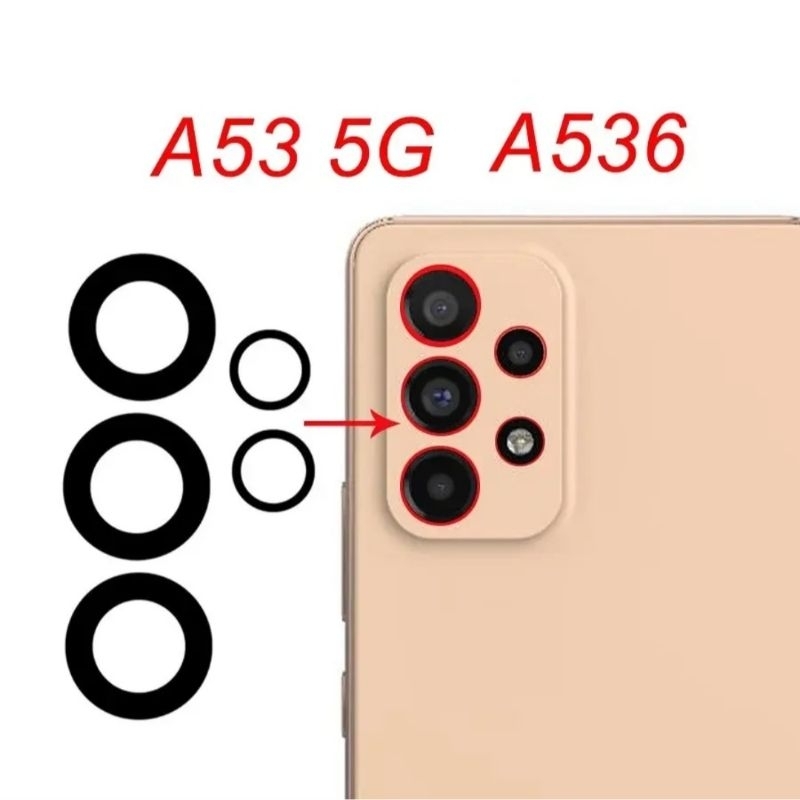 lensa kamera belakang Samsung A53 A73 A33 A23