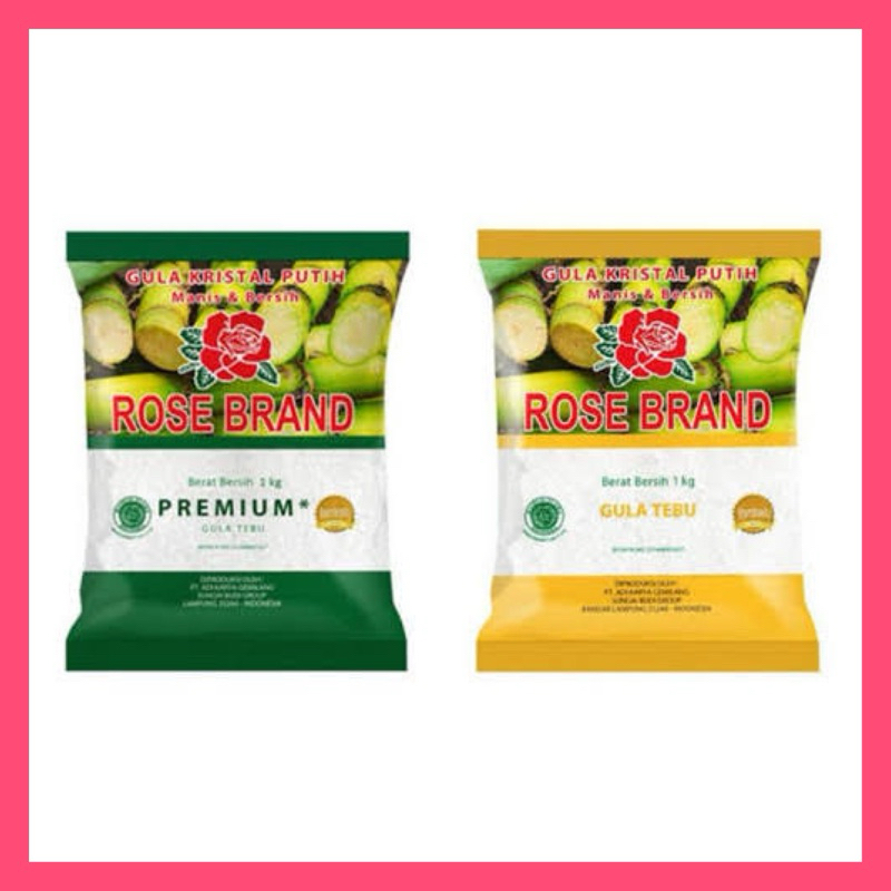 

[DISTRIBUTOR RESMI] Gula Pasir Rose Brand 1KG Original Ready + Free gift