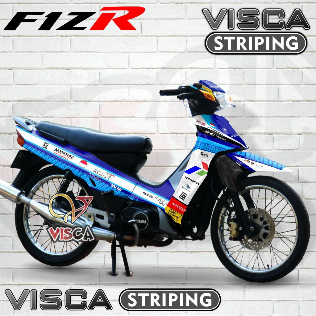 Decal Fiz R Full Body - Stiker Fiz R Keren - Striping Fiz R Variasi - Decal Hologram Fiz R Mandalika