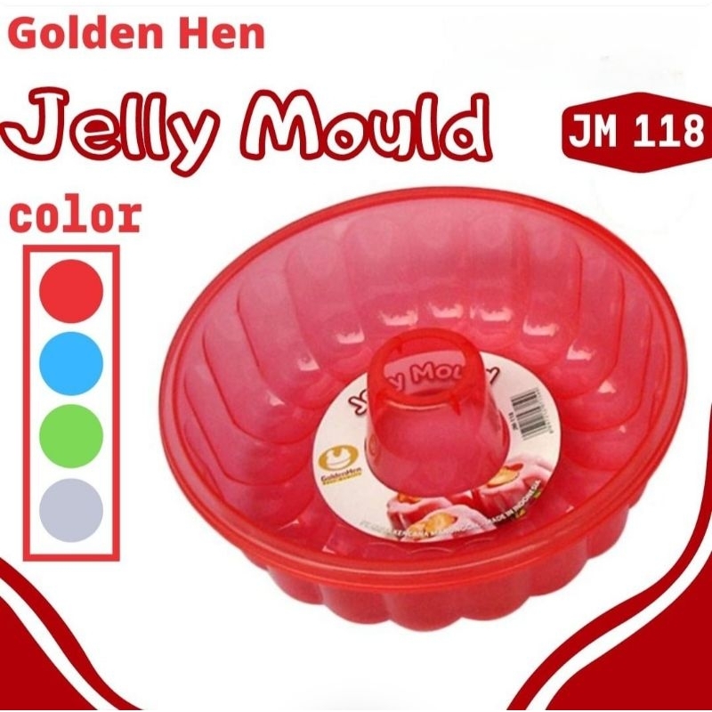 CETAKAN JELLY / CETAKAN AGAR - AGAR / CETAKAN PUDING GOLDEN HEN JM118