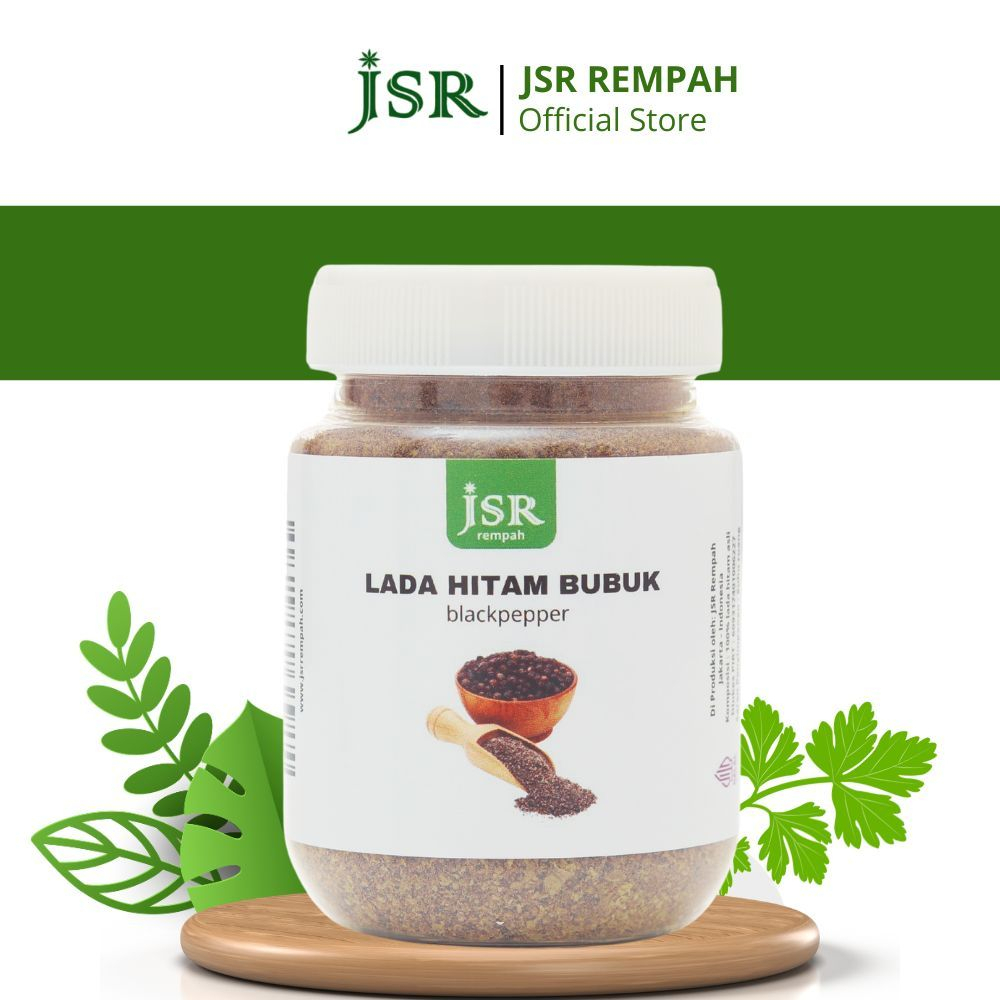 

JSR Rempah Lada Hitam Bubuk Black Pepper Powder