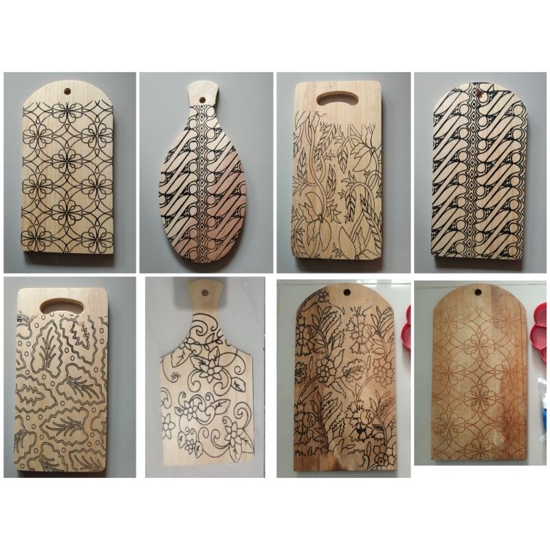 

Paket Melukis Talenan Batik Lengkap Cat, Kuas, Palet