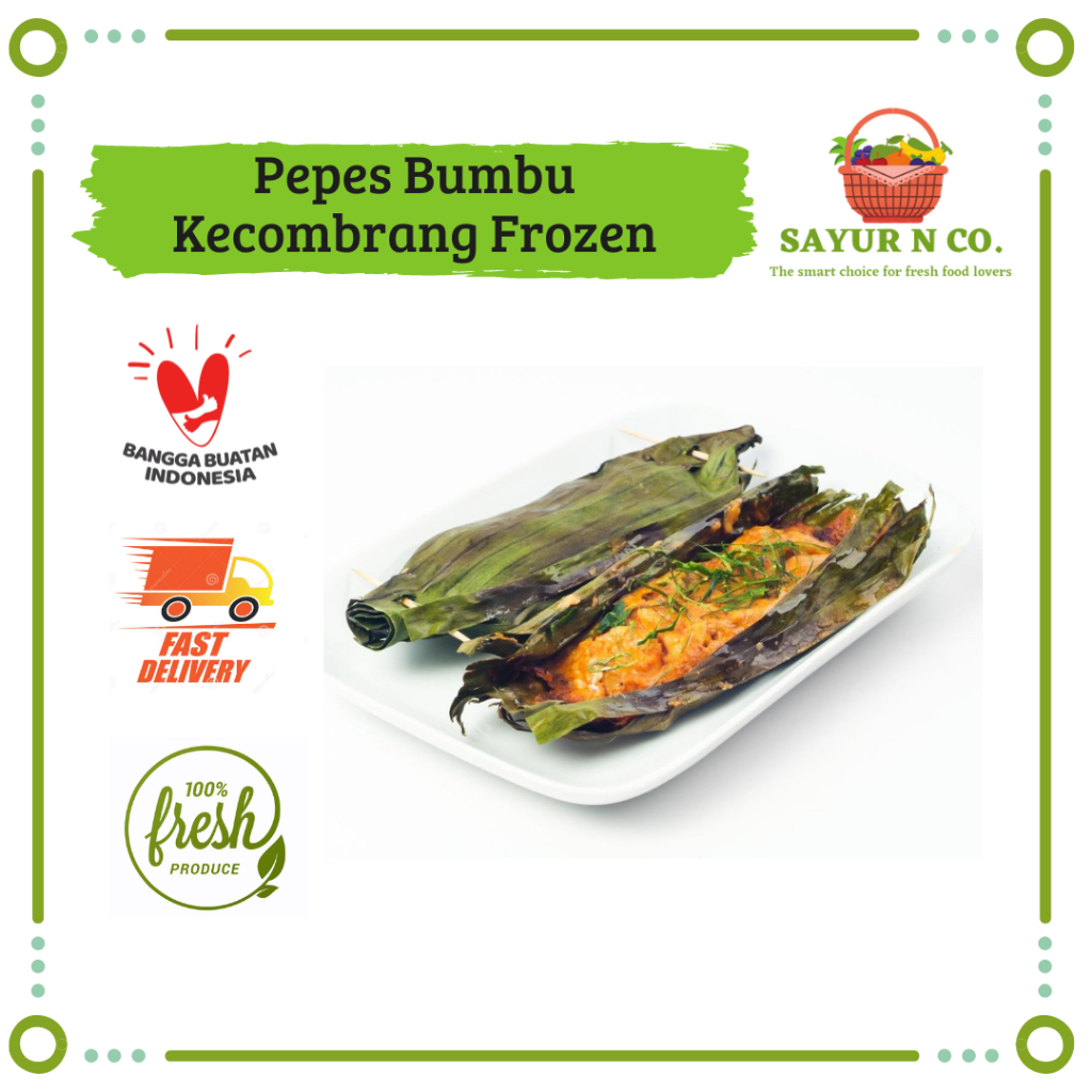 

Pepes Bumbu Kecombrang Kemangi Homemade Halal | Sayur N Co Bekasi