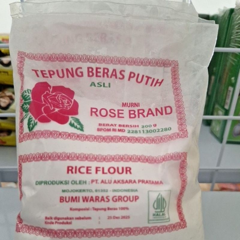 

Rosebrand Tepung Beras 200gr