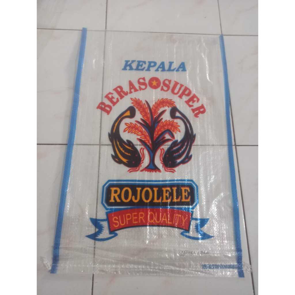 

Karung Beras Transparan Merek ROJOLELE 10 kg