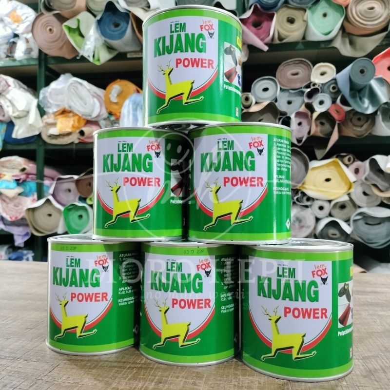 

ORIGINAL! LEM FOX KIJANG POWER Netto 600Gr LEM KUNING SERBAGUNA MURAH