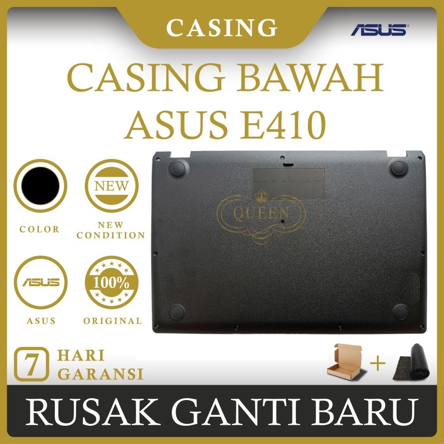 CASING BAWAH LAPTOP ASUS E410 E410MA E410KA ORIGINAL